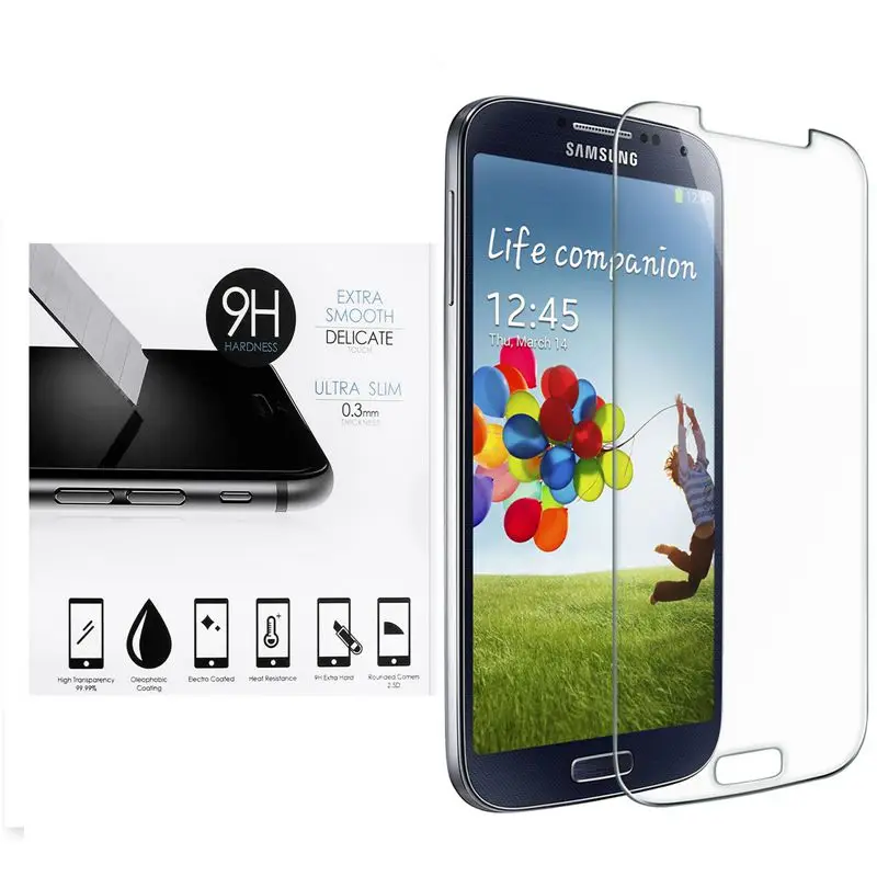 Защитное закаленное стекло для samsung Galaxy S2 plus S3 S4 S5 mini S6 GT I9190 i8190 i9500 I9300 I9100 SM G9200