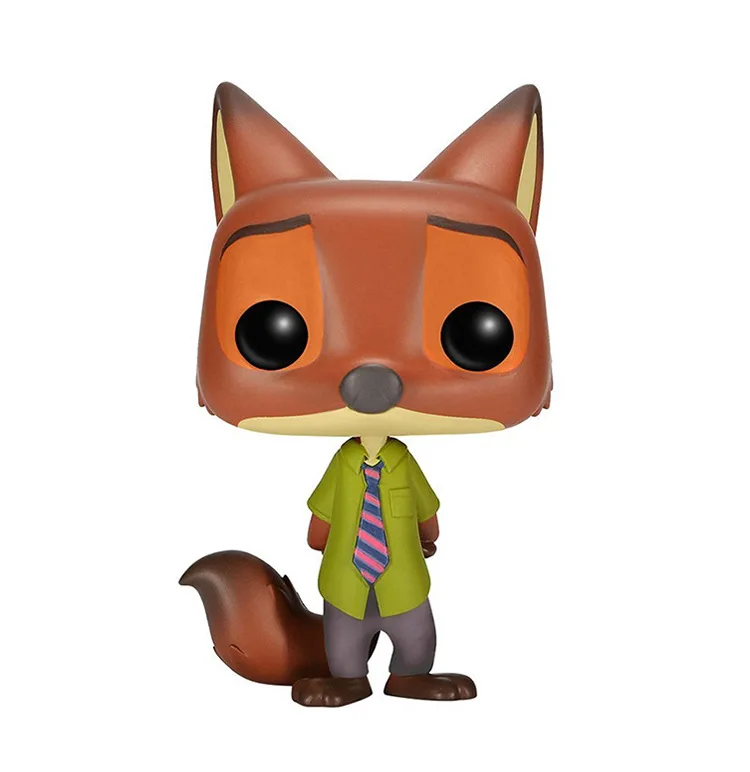 Funko POP зверополис, Джуди Хоппс, Ник Уайльд, ELE-FINNICK, флэш ПВХ фигурка Коллекционная модель игрушки для ребенка подарок