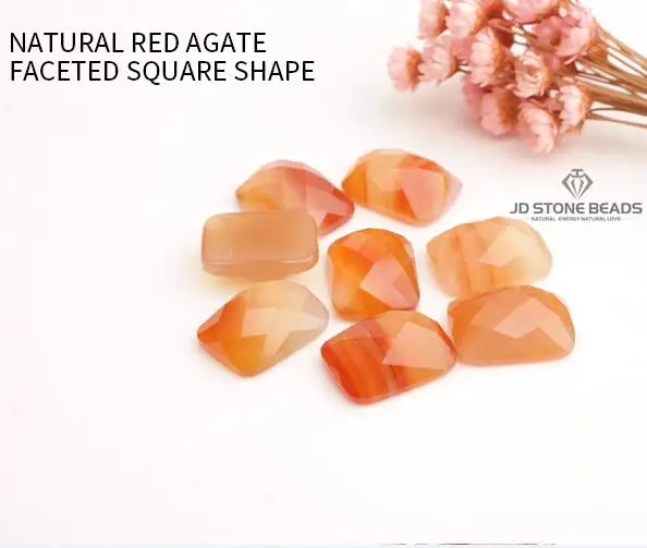 25x18x6 натуральные камни для слеза unakite шарик Кабошон бусины для самостоятельного изготовления ювелирных украшений аксессуары JD камень - Цвет: RED AGATE