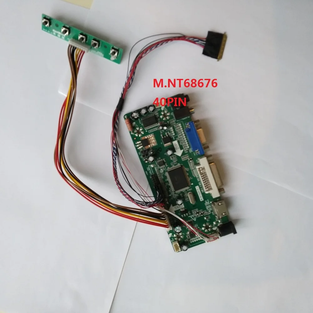

Kit For B121EW09 V1 1280*800 DIY 2019 Driver DVI Audio VGA HDMI Controller board LVDS 40pin 12.1" Panel Screen LCD LED