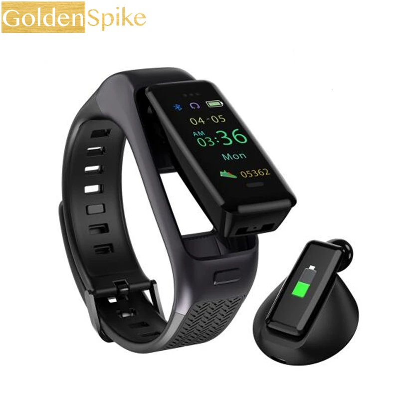 

Original Band B2 Smart Wristband with Bluetooth Headset Sleep Monitor Smart Watch Headset for ios android Smartphone Smartband