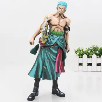 

25CM Japanese classic anime figure one piece Roronoa Zoro comic ver action figure collectible model toys for boys