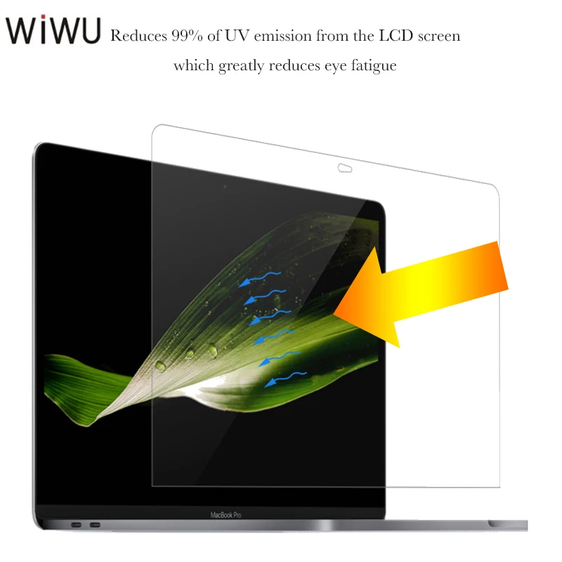 

WIWU Laptop Screen Protector Film For Macbook air/pro 13 15 12 retina touchbar Anti-Scratch HD Notebook Monitor Film With 0.13 T