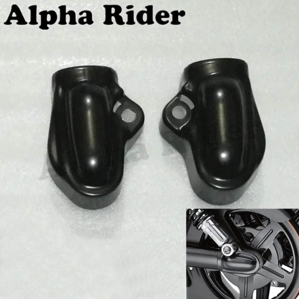 Black/Chrome Motorcycle Rear Axle Cover Guard for Harley V Rod Night