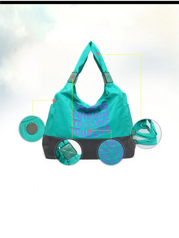 Спортивная сумка для женщин фитнес Водонепроницаемый Йога спортивные сумки Для женщин Фитнес плече сумки Открытый путешествия Сумки