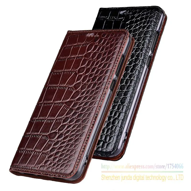 Натуральная кожа крокодила зерна флип-чехол чехол для Motorola Moto X Play случаях 5