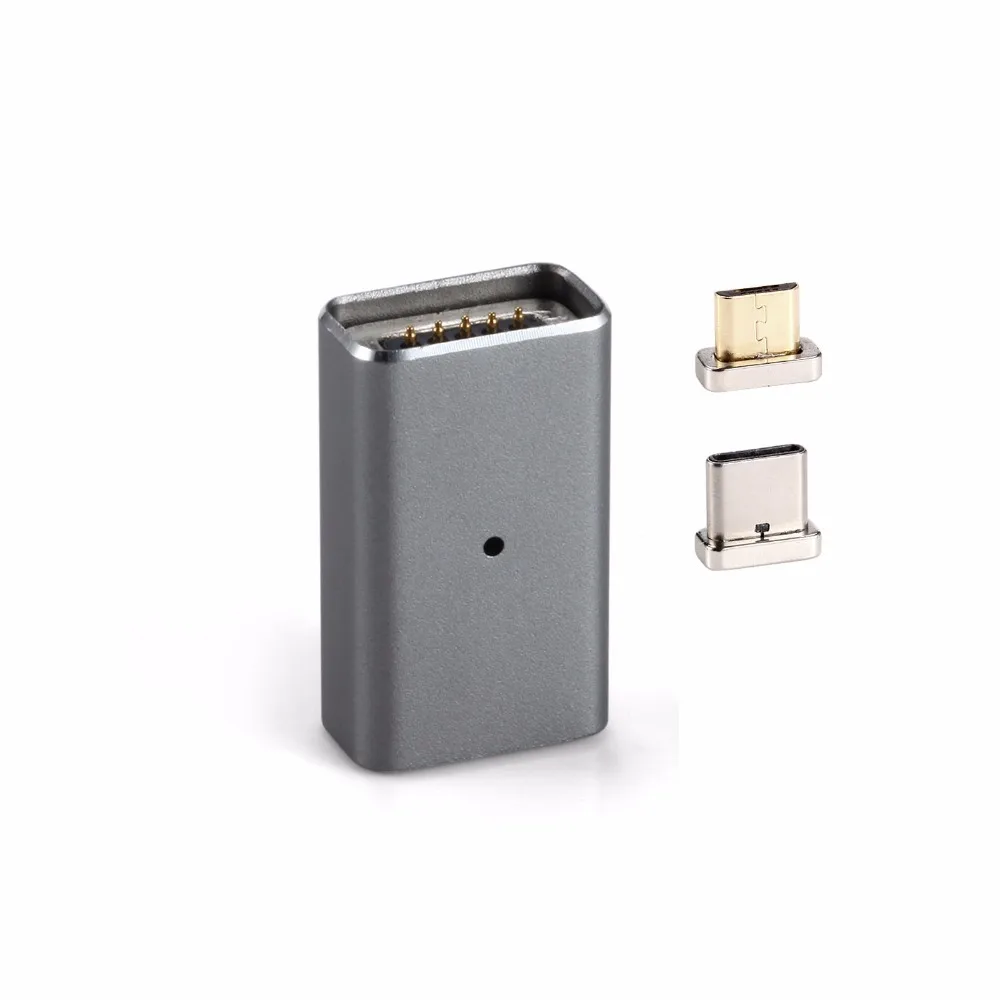 MLLSE 2 in 1 Magnetic Adapter Micro USB + TYPE-C Charging Cable Converter For SAMSUNG Xiaomi HUAWEI LG Lenovo Asus HTC Moto  (11)