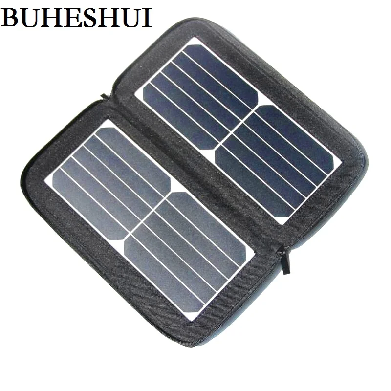 BUHESHUI Sunpower 30 Вт 20 Вт Солнечная Панель Солнечное зарядное устройство для телефона зарядное устройство для путешествий водонепроницаемый складной портативный - Цвет: Цифровой камуфляжный