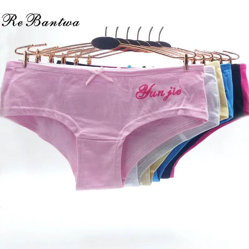 Женское нижнее белье Rebantwa из хлопка 10 шт.|panty hot|female pantiesunderwear female |