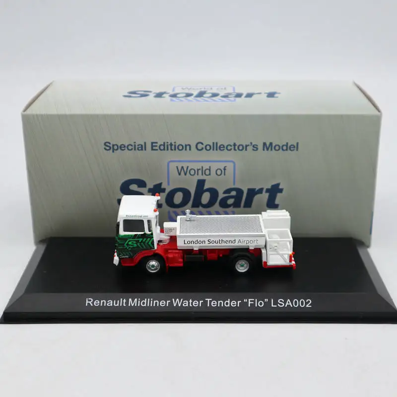 

Atlas Eddie Stobart 1:76 Renault Midliner Water Tender Flo LSA002 129 Diecast Models Limited Edition Collection Toys Car