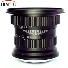 JINTU – objectif Macro Fisheye 15mm f/4.0 grand Angle pour appareil photo NIKON D7500 D7200 D5500 D5300 D5200 D3400 D90 D800 D600 D500 D300 DSLR