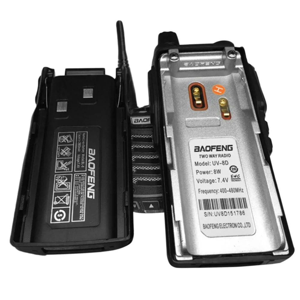 Baofeng UV-8D UHF Walkie Talkie двухдиапазонный двухстороннее FM трансивер Портативный радиолюбителей трансивер Baofeng UV-8D ручной Toky Woky