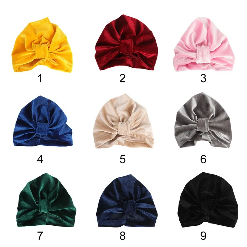 

Fashion Girl Headband Newborn Infant Toddler Kid Baby Girl Turban Bowknot Soft Cotton Bunny Beanie Hat Cap Photo Props
