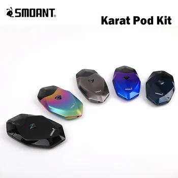 

Smoant Karat Pod Starter Kit Cartridge Pod Vape Kit All-in-one System 2ML Capacity Catridge With 370mAh Internal Battery