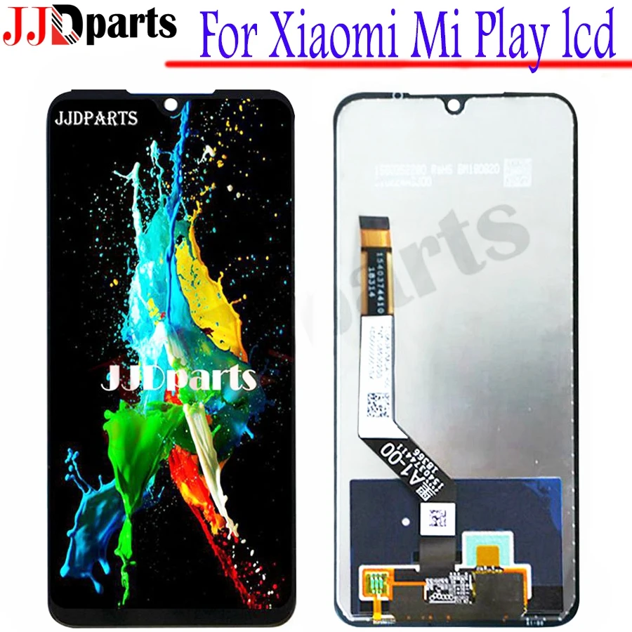 

Original NEW Xiaomi Mi Play LCD Display Touch Panel Screen Digitizer Assembly Complete For Xiaomi mi Play LCD Screen Replacement