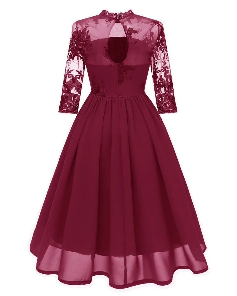 women lace dress (2)