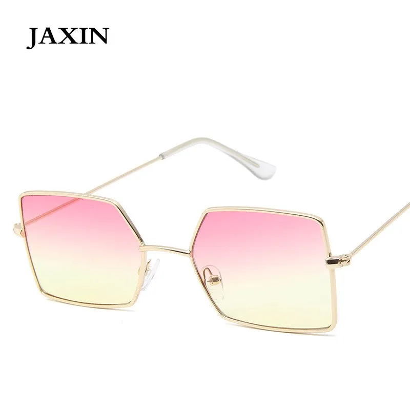 JAXIN oculos индивидуальные защитные солнцезащитные очки мисс Мода металлическая