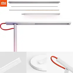 XiaoMi Mijia оригинальная умная настольная лампа светодиодный Desklight регулируемые светильники поддержка мобильное приложение телефон