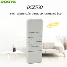 Dooya sunfloer casa inteligente cortina elétrica do motor controlador remoto dc2760 emissor de dois canais