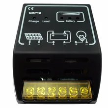 1pcs High Quality New Solar Panel Charger Controller Regulator 10A 12V/24V, Auto Switch CE TSR Safe for Protective Device