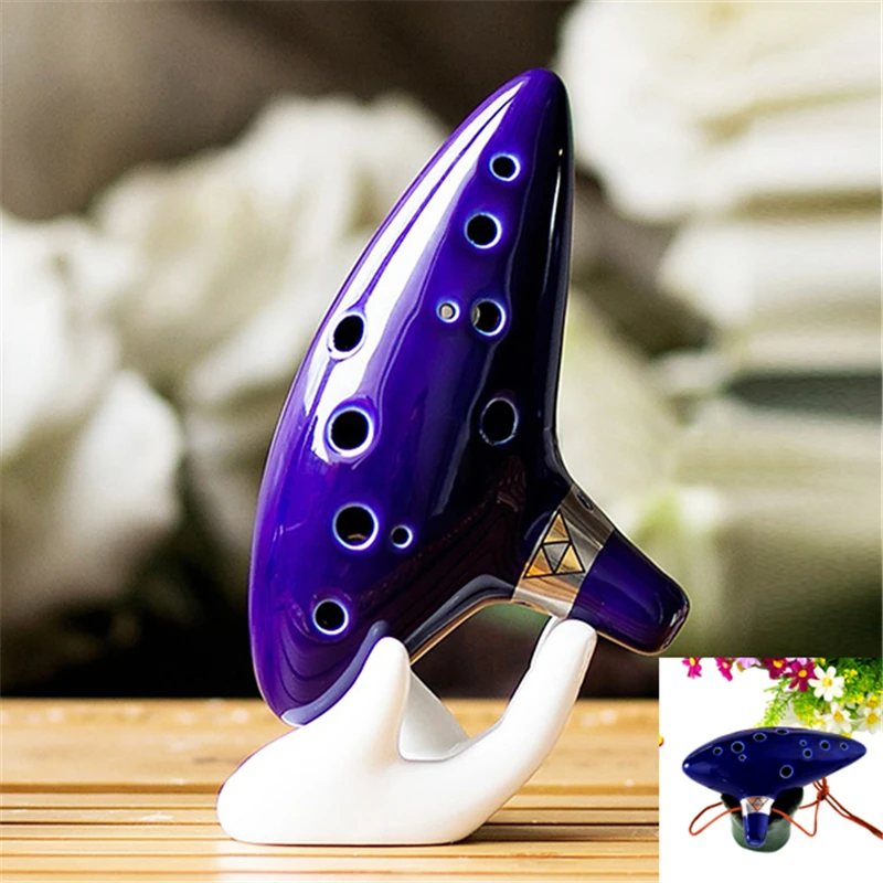Buy 12 Hole Ocarina Ceramic Alto C Legend of Zelda