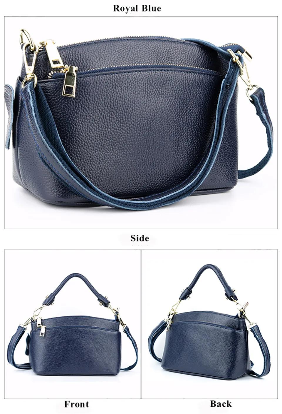 Macio Genuíno Bolsa de Ombro Mulheres Saco