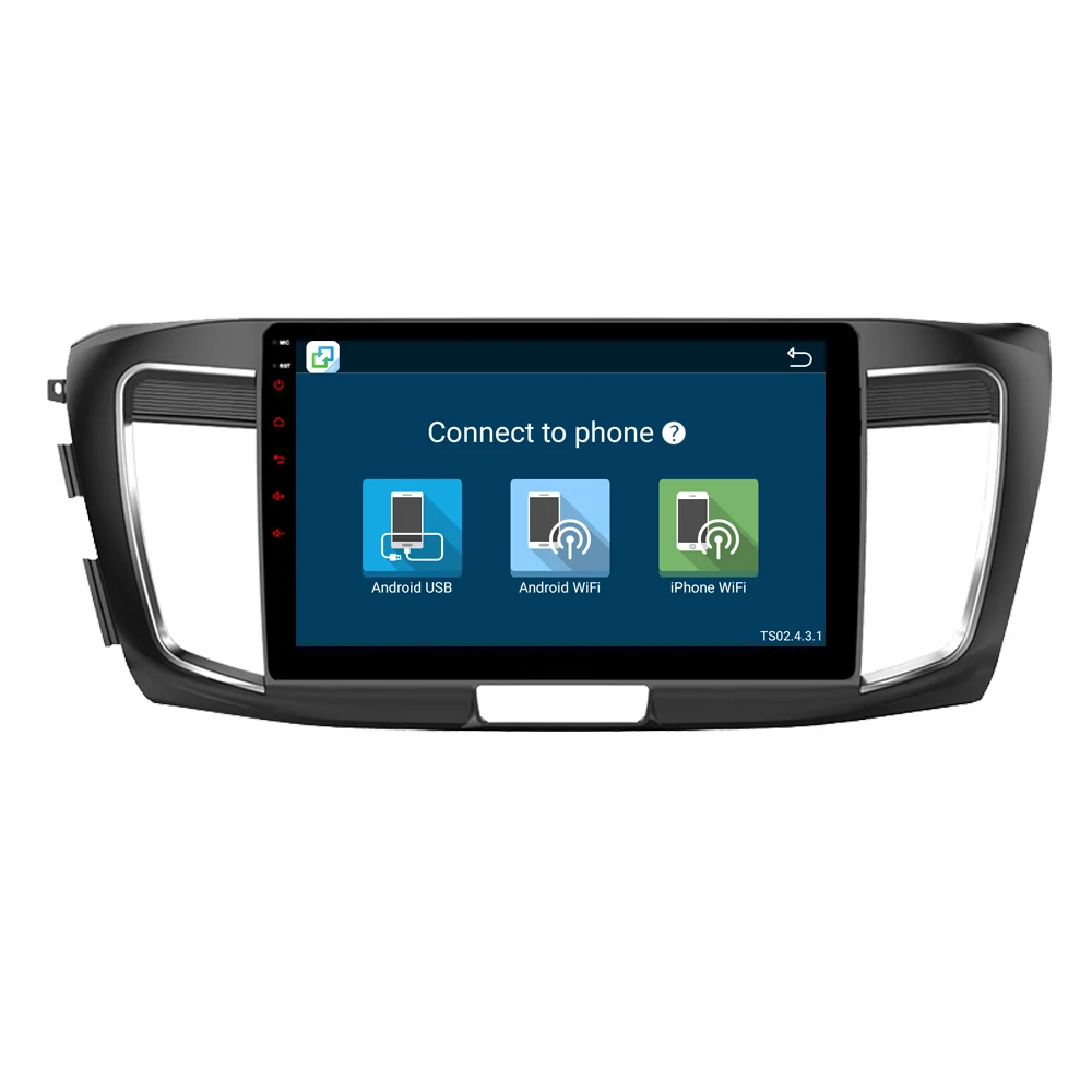 Sale RoverOne Android 9.0 Car Multimedia System For Honda Accord 2014 2015 2016 Octa Core 4G+32G Radio GPS Navigation DSP Player 4