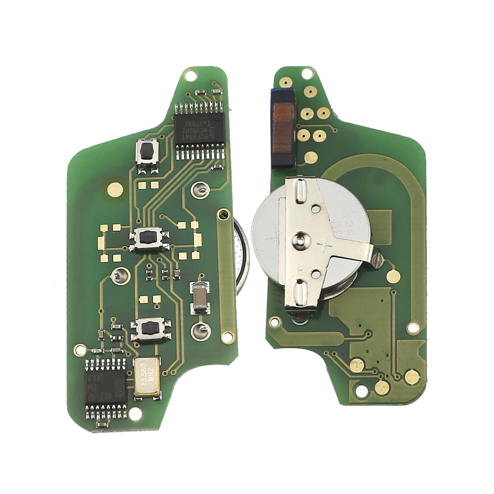 Chiave/Telecomando Per Citroen C3 C4 - ce0523 Hu83 3 Bottoni A Distanza Di Vibrazione Di Tasto Del Tronco 433mhz Id46 Pcf7941 Chip Peugeot 307 308 Citroen -