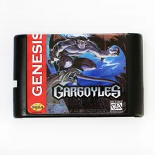 Gargoyles 16 бит MD игровая карта для sega Mega Drive для sega Genesis