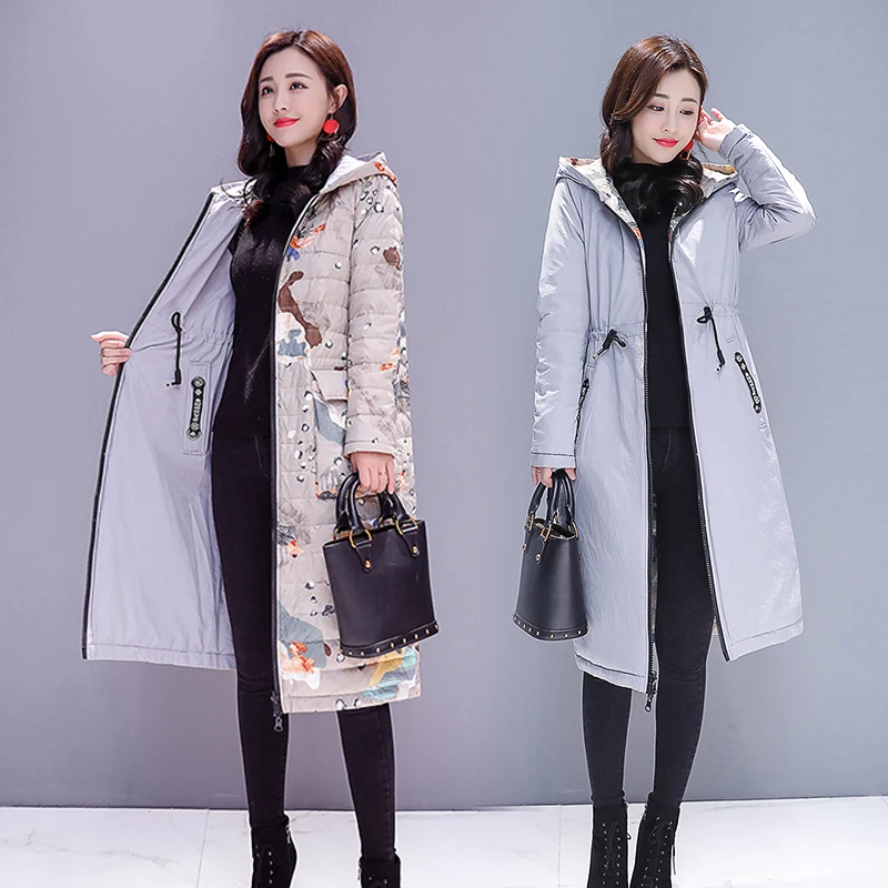 High Quality 2018 New Winter White Duck Down Jacket Women