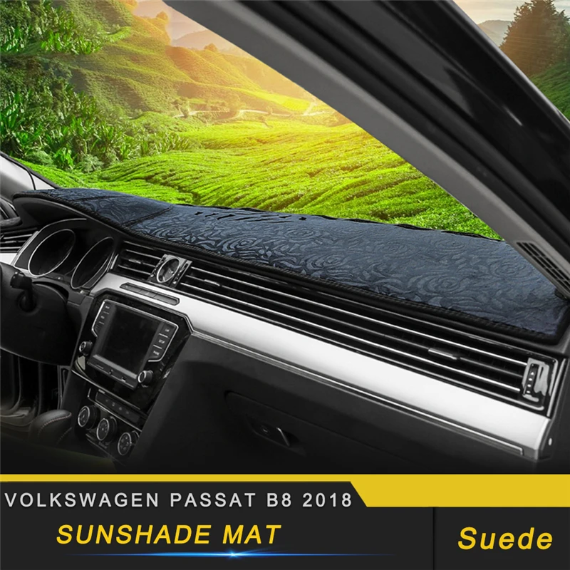 

For Volkswagen Passat B8 2018 Car Styling Dashboard Cover Sunshade Mat Pad Cushion Cover Interior Accessories