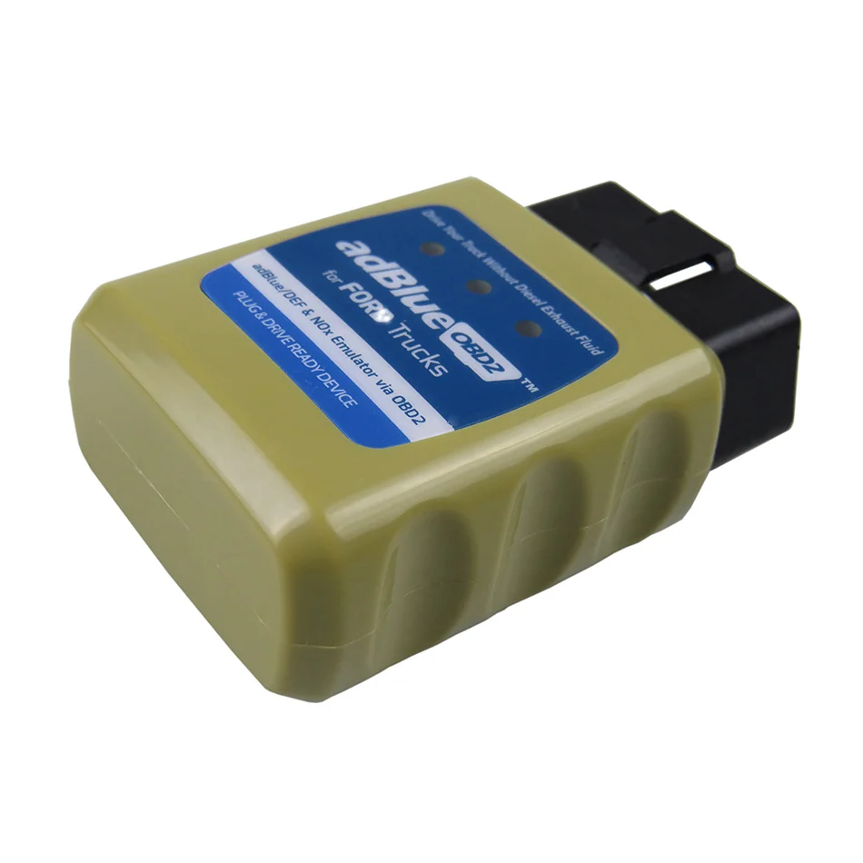 Новейшая версия AdblueOBD2 для F-ord эмулятор грузовиков Adblue OBD2 с датчиком Nox дизельный сверхмощный грузовик заглушка OBDII и привод