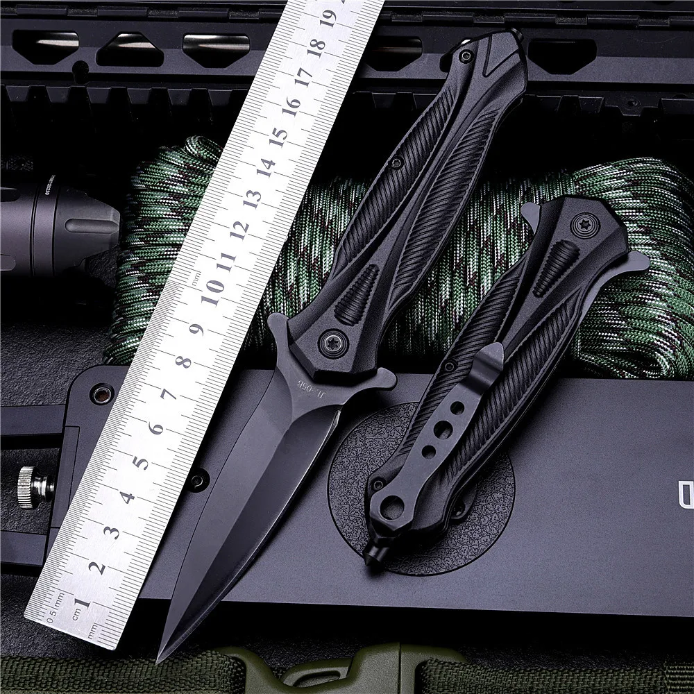 

High qualityTool self-defense knife Xenon blade cold weapon with mafia retired military sharp folding short knife Free shipping