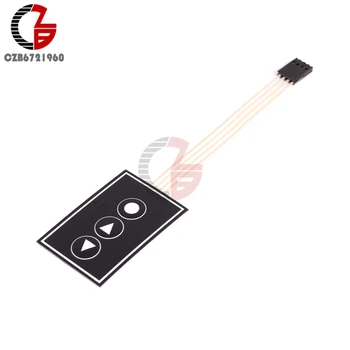 

1x3 Matrix Array 3Key Membrane Switch Keypad Keyboard 1*3 Keys