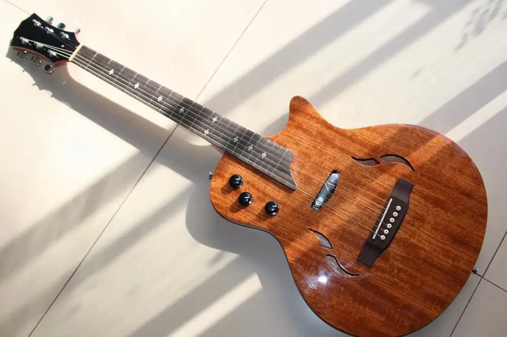 

Wholesale Cnbald T5 electric guitar best selling in Natural 121008