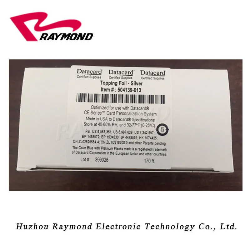 20pcs Original Datacard 504139013 CE840 and CE870 Series Card Embosser