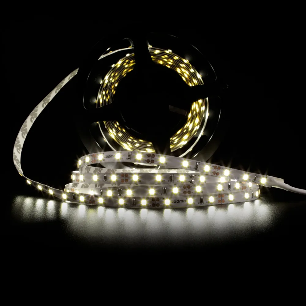 Светодиодный MO 2835 ленты 5 м DC12V SMD светодиодный полосы света 300 светодиодный/5 нет