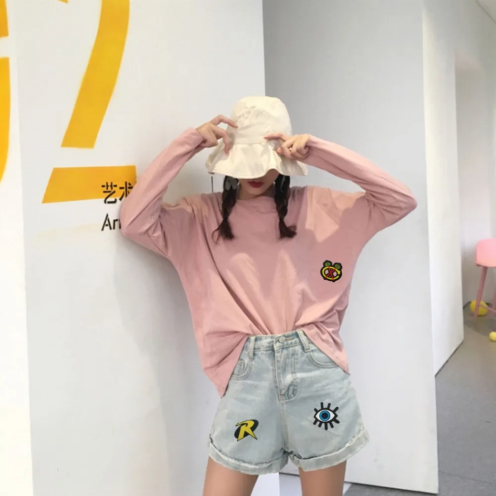 2018 New Fashion Eye Style Embroidered Patches For Clothing Decoration (5)