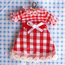 Кукольный домик миниатюра 1:12 игрушка детская футболка с рисунком к красному платью F9