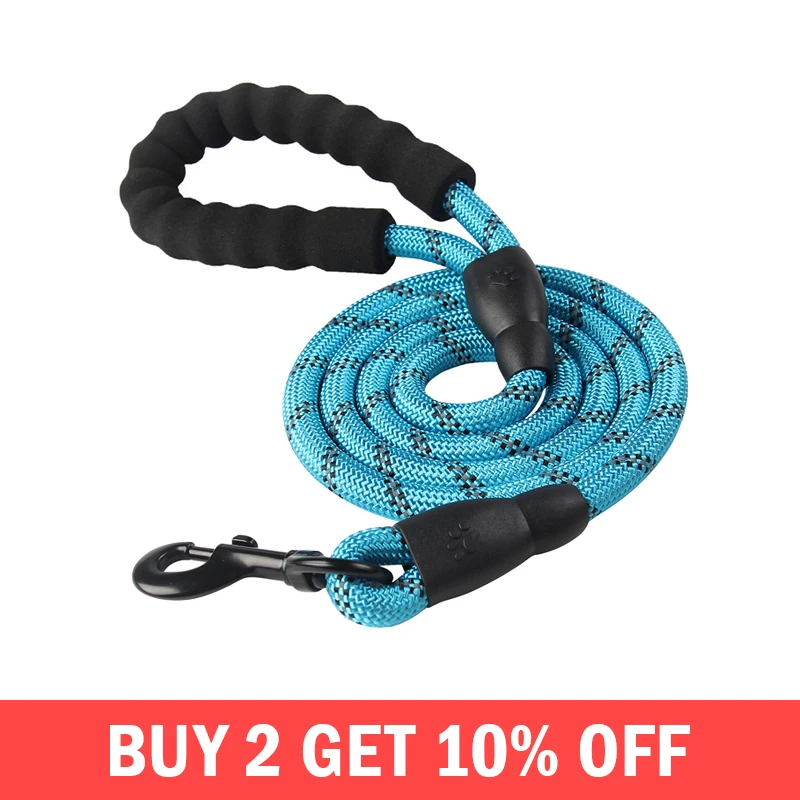 

Nylon Large Dog Haulage Cable Pet Dogs Harnesses Leads Traction Pulling Rope Pets Sports Outdoor Supplies Products Accessories