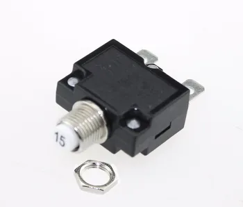 

Push Button Reset 15A Circuit Breakers with Quick Connect Terminals