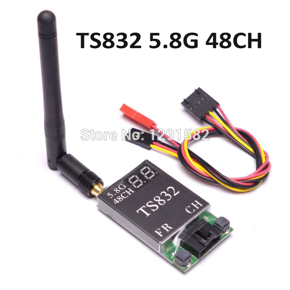 

FPV 5.8G 5.8GHz TS832 600mW 48 Channels Wireless AV Transmitting TX Transmitter Module RP-SMA