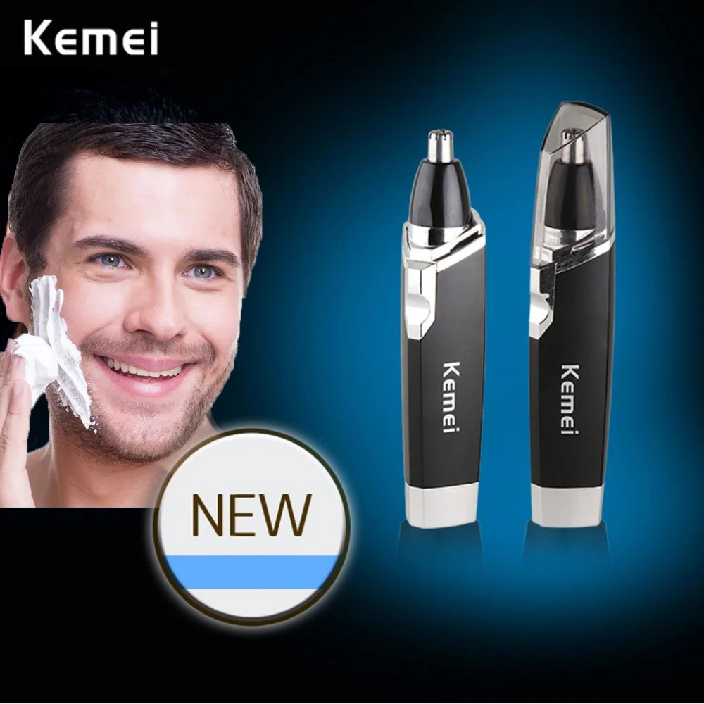 KM-6512, электрический триммер для носа, триммер для удаления волос в носу, безопасный уход за лицом, бритва-очиститель, портативная Бритва для путешествий Dfdf, новинка