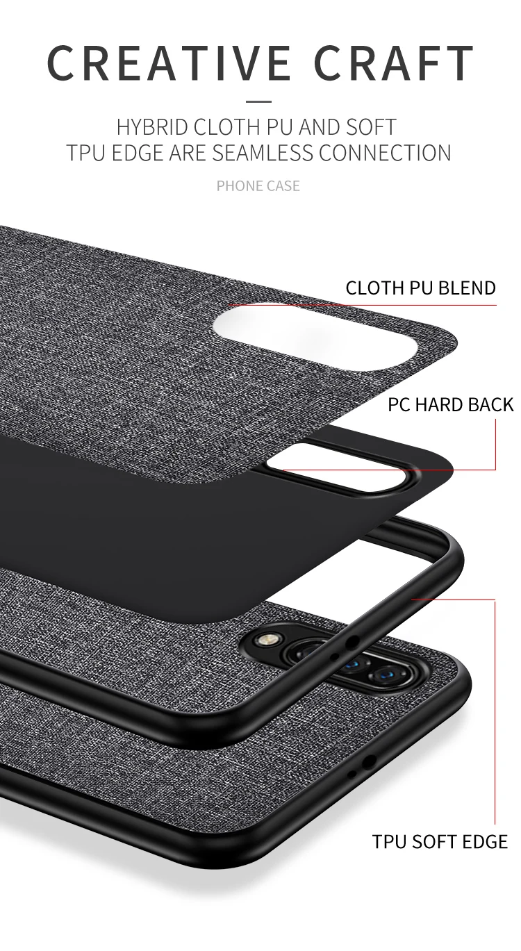 Для Xiao mi Red mi K20 чехол для Red mi Note 7 7S Pro go чехол мягкий TPU силиконовый тканевый защитный чехол для Xiaomi mi 9 se