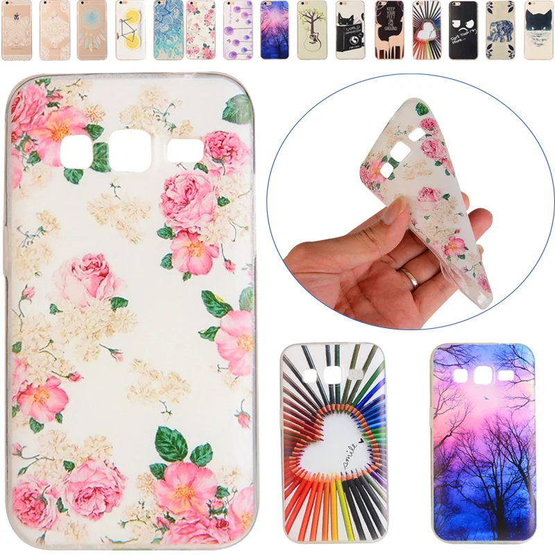 New Ultra Soft TPU funda coque CASE for Samsung Galaxy Core Prime G360 Grand prime G530 case Cover luxury silicon cartoon cover |