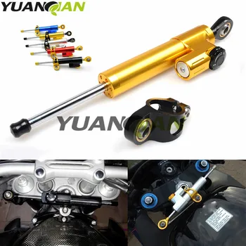 

Motorcycle moto Damper Steering Stabilizer Linear Reversed Safety Control For kawasaki z800 z1000 yamaha r1 r3 r6 r15 r25 mt-07