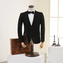 Men’s clothing half body mannequin suit shirt clothes display table male mannequin with wooden arms
