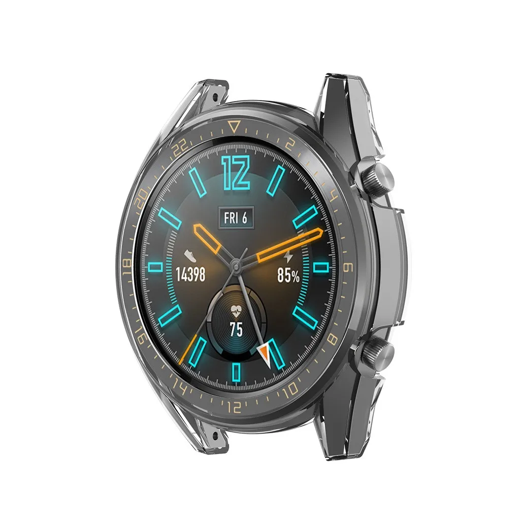 Защитный чехол, прозрачный тонкий ТПУ чехол для huawei Watch GT Smart Watch 46 мм 42 мм, сменная пленка, защитный чехол 19Jul