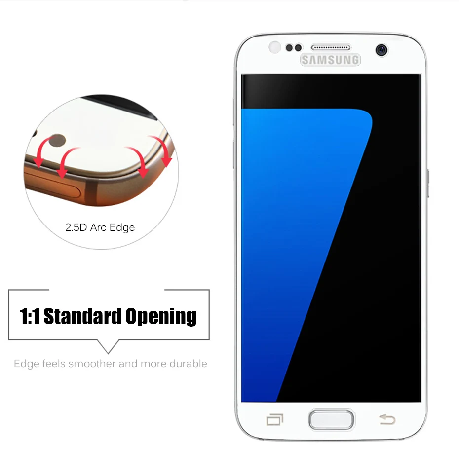 MOUSEMI For Samsung Galaxy Note 4 5 S6 S7 Glass Screen Protector Film 9H Ultra Thin Protective Glass On For Samsung Galaxy S7 S6 (3)
