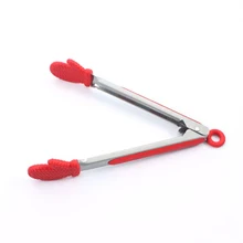 100 шт/партия, толстые силиконовые перчатки для еды, кухонные инструменты для зажима, кухонные инструменты для зажима